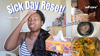 I GOT SICK... Sick Day Reset + Getting My Life Together!