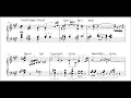 Bill Evans - My Foolish Heart - Piano Transcription (Sheet Music in Description)