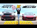 Durango Hellcat vs Corvette Z06 - The Surprisingly Close Drag Race No One Saw Coming! 