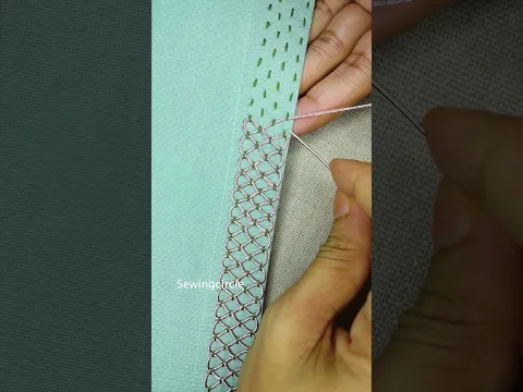 Wait For It! This Gorgeous Hand Embroidery Border Is Too Beautiful to Skip! #embroidery