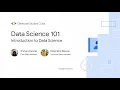 Introduction to Data Science Day 1 Data Science 101