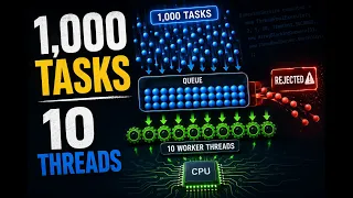 Java Thread Pools Explained Where Do 1 000 Tasks Go What Happens in Thread Pool CodeUnderLoad