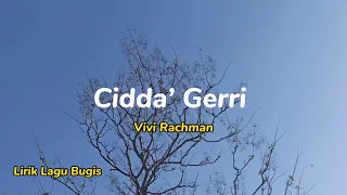 cidda cidda cidda gerri lagu bugis elekton