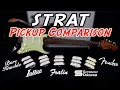 Strat Pickup Comparison Duncan Shootout