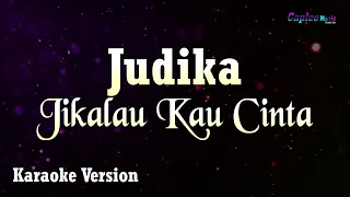judika jikalau kau cinta karaoke version 