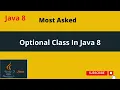 Java 8 Optional Class Interview Questions and Answers Optional Class Java 8 Hindi