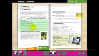 انجليزي الصف الاول وحل كتاب التدريبات والدرس الاول من الوحدة الرابعة والمعلم أ محمد عبد العزيز 