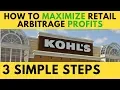Hacking Kohls for Maximum Retail Arbitrage Profits Save up to 38 5 Reselling on Amazon FBA