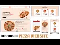 How to Make a Responsive Pizza Website Using Html CSS and JavaScript TechnoWhiteFang