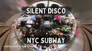 Subway DJ Set in New York City Rhythm Rails x Panic Room Castillonaire b2b Jordi