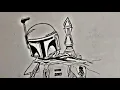 Download Lagu Boba fett theme with art | The book of boba fett | starwars| #mandalorian#piano#shorts#jangofett