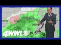 Weather Huge drop in temperature overnight chance for wintry weather tomorrow night