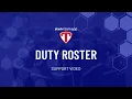 Duty Roster - Help Stack Team App