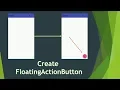 How to create Floating Action Button in Android Studio - Android Studio tutorial
