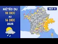 Lagu Météo du Mercredi 10 au Mardi 16 Décembre 2025
