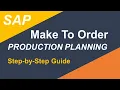 Lagu SAP Make to Order (MTO) | End to End Scenario | #sapwithik | #sappp