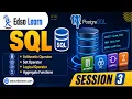 Arithmetic Set Logical Operator s in SQL Aggregate Functions Session 3 Edso Learn