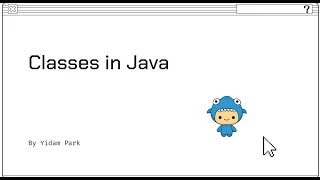 HSC Java Lesson Classes in Java