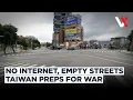 Taiwan Slows Mobile Internet In War Drill Taipei Empties Streets As Air Raid Sirens Sound VERTEX