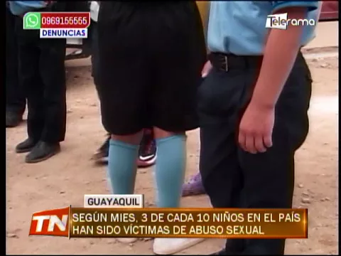 Según MIES, 3 de cada 10 niños en el país han sido víctimas de abuso sexual
