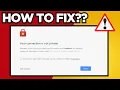 How To Fix HSTS Error In Google Chrome your connection in not private