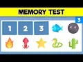 VISUAL MEMORY TEST Train your visual memory - 3