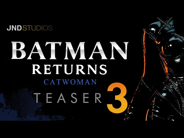 Teaser #3 - JND 1:3 CATWOMAN of BATMAN RETURNS
