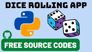 How To Make Rolling the Dice App - Python Tkinter GUI