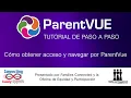 Como obtener acceso y navegar por ParentVue