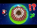 Download Lagu GIANT WORM Is DESTROING PLANET Of MIKEY And JJ In Minecraft - Maizen
