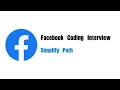 Facebook Coding Interview Question Leetcode 71 Simplify Path
