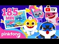 Download Lagu Hide \u0026 Seek with the Thief Shark Family 🏴‍☠️ | 3+ Hours of Fun | Play with Baby Shark | Pinkfong