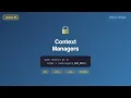 Python Context Managers Explained - with Statement