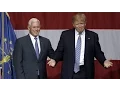 Download Lagu Two days, two campaign logos: Trump, Pence try, try again
