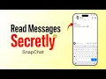 How to Half Swipe on Snapchat