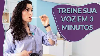 Melhore a SUA VOZ AGORA com esses EXERCÍCIOS!