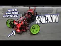 Lagu Shakedown Run Of The 3Racing Auper D6 Front Mono Shock Aluminum Bulkhead