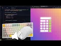 ASMR Programming - Glassmorphism Calculator with Local Storage
