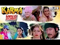 Lagu Karma Movie All Songs | Video Jukebox | Dilip Kumar, Nutan, Sridevi, Jackie Shroff, Anil Kapoor