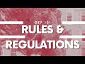 GEP 101 Rules and Regulations