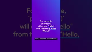Python String Slicing - Quick Tutorial