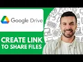 Lagu How To Create Google Drive Link To Share Files - 2025 (Simple Tutorial)