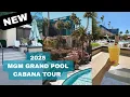 NEW 2025 MGM GRAND LAS VEGAS POOL CABANA TOUR