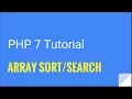 PHP 7 Array functions Tutorial Nr 14