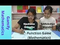 Function Game Mathematics Ojashwee Bhandari