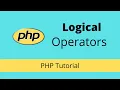 Logical Operators - PHP Tutorial