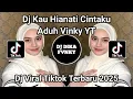 Download Lagu DJ KAU HIANATI CINTAKU ADUH | DJ JANJI MANISMU YANG VINKY YT VIRAL TIKTOK TERBARU 2025 !