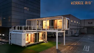 VESSEL modular house, based on integrated Modules, break through the traditional assembly methods