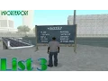 GTA San Andreas - List 3