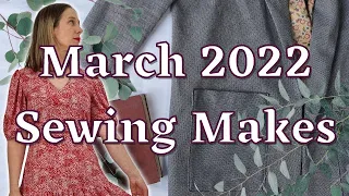 March 2022 Sewing Makes